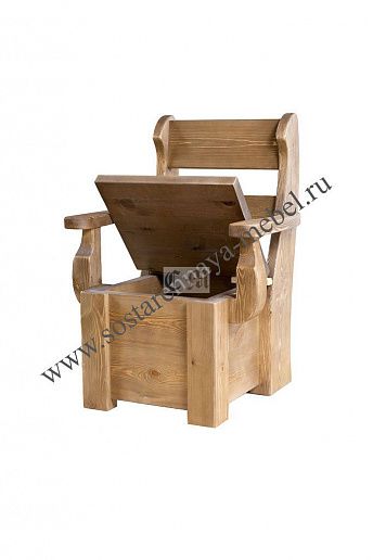 Кресло из дерева ручной работы – фото