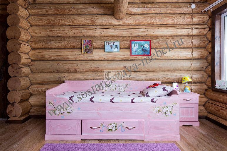 Кровать детская для девочки – фото