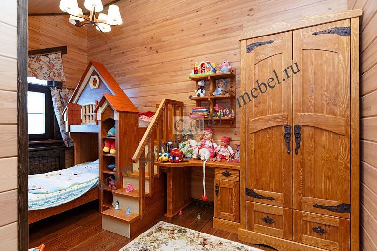 Детская кровать домик – фото