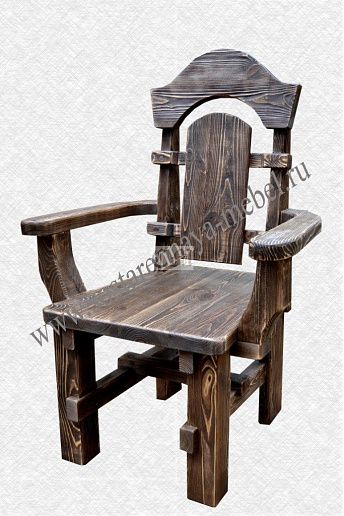 Кресло из дерева – фото