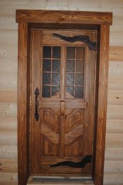 Дверь из дерева со стеклом №5 Межкомнатная